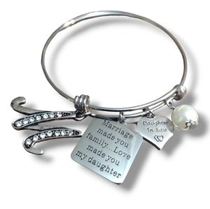 Daughter in Law Bangle Bracelet - Perfect Gift for Daughter in Laws